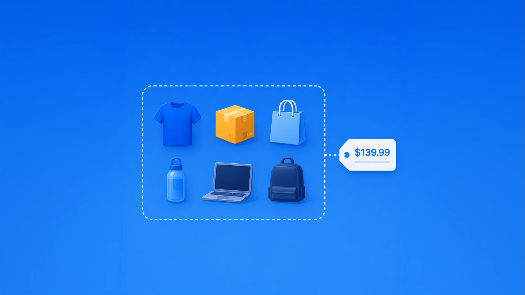 Bundle products to sell as one